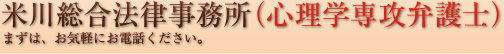 米川総合法律相談事務所